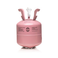 7.5 lb pink R-410A refrigerant cylinder from Ice Cold