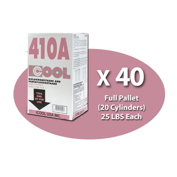 R-410A 25 LBS FULL PALLET Refrigerant