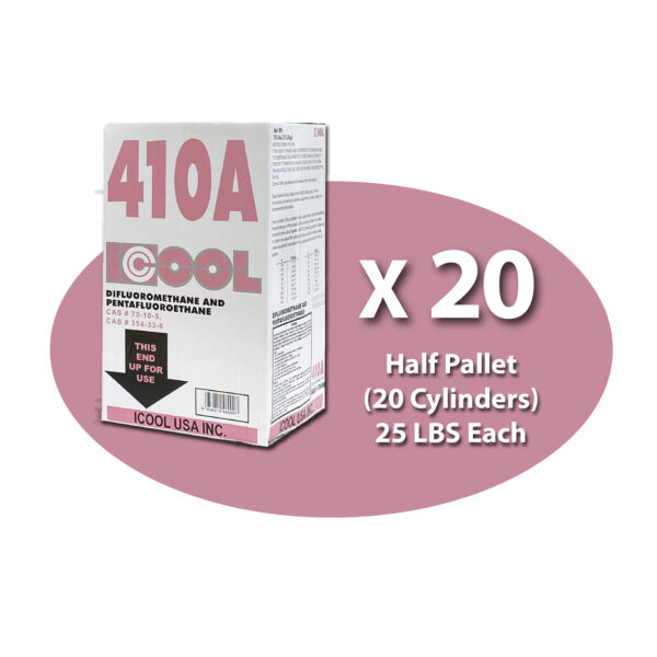 R-410A 25 LBS HALF PALLET Refrigerant