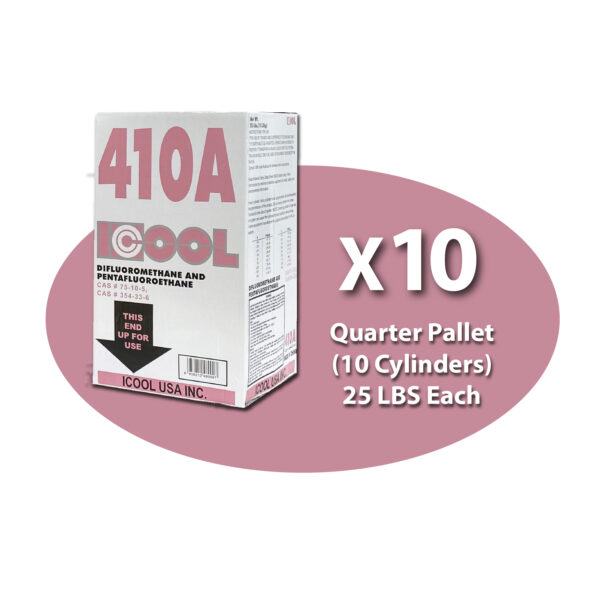 R-410A 25 LBS QTR PALLET Refrigerant